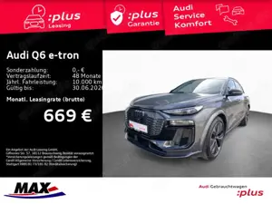 Audi Q6 e-tron QUATT S LINE MATRIX+AHK+PANO+BO+LUFT+
