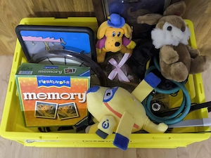 Verschiedene Flohmarktartikel