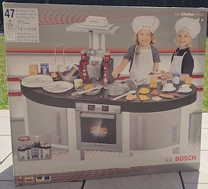 Kinder Plastik-Küche mit Zubehör gebraucht 