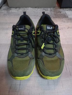 NUR 12   Jack Wolfskin Herren Wanderschuhe grün gelb Größe 45