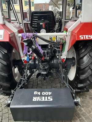 Traktor Heckgewicht, 400 kg, optisch u. technisch super