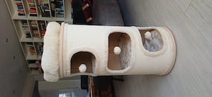 Kratztonne cremefarben