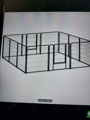 Hochwertiger Welpenauslauf