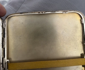 Silber Schachtel 900er silber  Bild 3