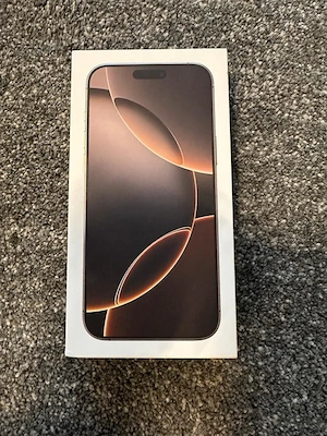 iPhone 16 Pro Max. Neu 256 gb
