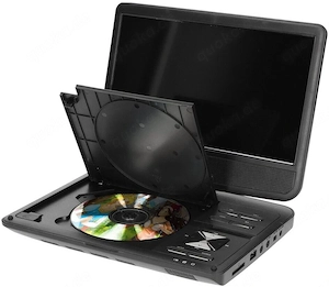 Lenco DVP-1010BK - 10 Zoll - tragbarer DVD-Spieler        Bild 2