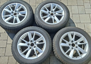 1 Satz Winterreifen Dunlop SP Winter Sport 3D AUDI A4 B9 205 60 R16 92H auf Alufelgen 8W0601025B
