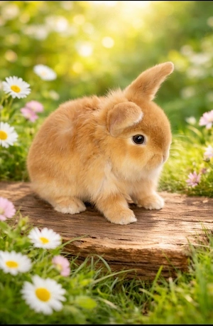 Mini Lop Kaninchen Hasen Widder suchen Zuhause. Bild 2