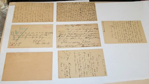 13 Ganzsachen Postreiter DE um 1922