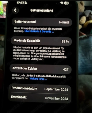 Iphone 16 pro max zu verkaufen 