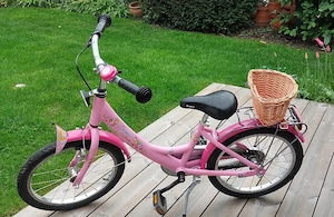 Puky Kinderfahrrad "Lillifee" rosa 18 zoll, sehr schön