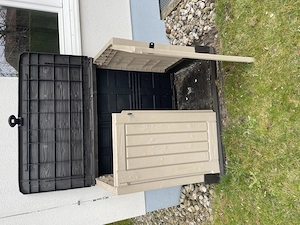 bis 25.04!!! Keter Gartenhaus, Mülltonnenhaus, Aufbewahrung