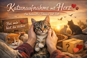 ich nehme katzen auf 