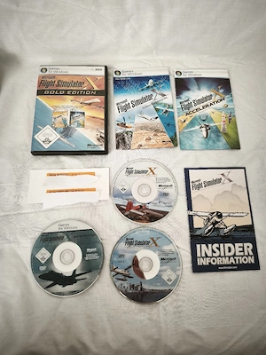 PC | Microsoft Flug Simulator Gold Edition.