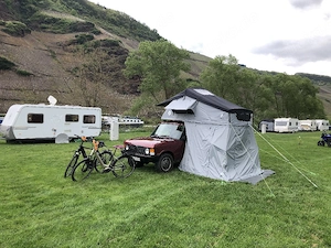 Vorzelt für das Arcta Viator 160 extra lang!!