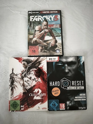 PC | Farcry 3, Guild Wars 2, Hard Reset Extended Edition. PC Spiele 