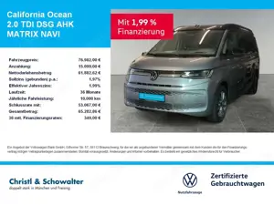 Volkswagen T7 California Ocean 2.0 TDI DSG AHK MATRIX NAVI