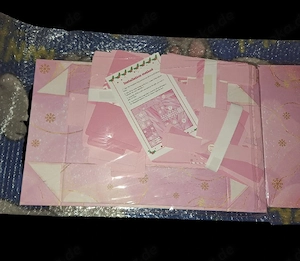Neuer Adventskalender Rosa zum selbst befüllen 