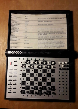 Schachspiel elektrisch von Mephisto