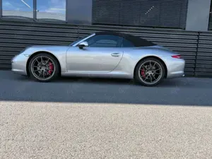 Porsche 991 911 -991 Carrera S Cabrio-CHRONO-ABGAS-1.HAND!!