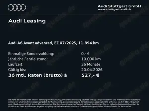Audi A6 advanced 50 TFSI e quattro S tronic