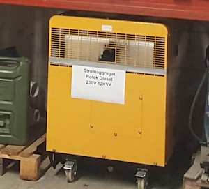 Diesel Stromerzeuger Rotek GD4SS-1A-13000 Silent 12KVA 10KW einphasig 230V Bild 4