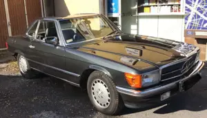 Mercedes-Benz SL 560 Mercedes 560 SL (R107), Bj. 1988, anthrazit, Leder grau Bild 3