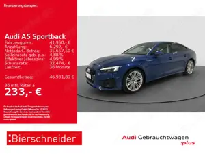 Audi A5 35 TDI S-Line Black 19 AHK MATRIX A