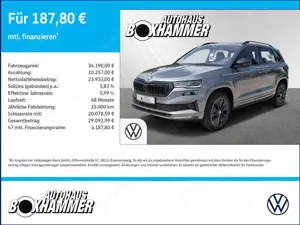 Skoda Karoq 1,5 TSI DSG Sportline AHK+RFK+LED