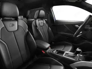 Audi Q2 35 TFSI S line Matrix LED Navi AHK Teilleder Bild 3