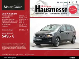 SEAT Alhambra 1.4 TSI FR-Line Kam. SHZ AHK 7-S.