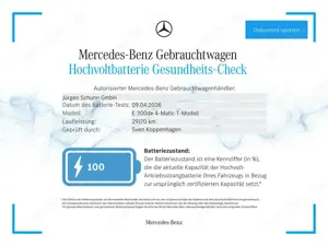 Mercedes-Benz E 300 de 4M T AMG+Burmester+Fahrassistenz Paket Bild 2