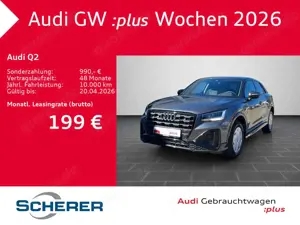 Audi Q2 S line 30 TFSI KAMERA AHK NAVI+ SHZ