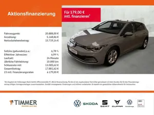 Volkswagen Golf VIII 1.5 TSI LIFE +LED +VIRTUAL +NAVI +SHZ +ALU +