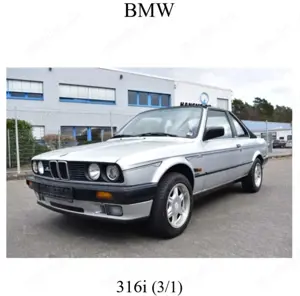 BMW 316 Baur Hardtop-Cabriolet 1.Hand H-Abnahme s.gepflegt