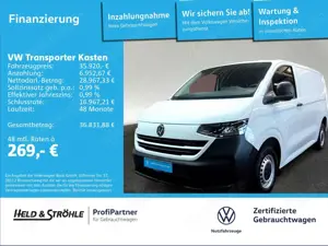 Volkswagen T7 Transporter Transporter Kasten 2.0TDI AHK HECKFLÜGEL LED RFK