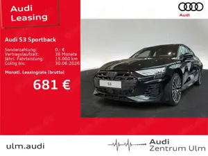 Audi S3 TFSI MATRIX PANO NAVI SONOS 5J.GAR.