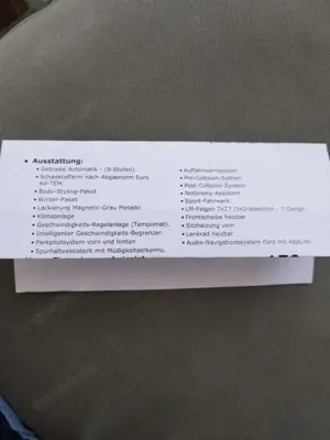 Ford Focus Turnier 1.5 EcoBoost Start-Stopp-System Aut. ACTIV