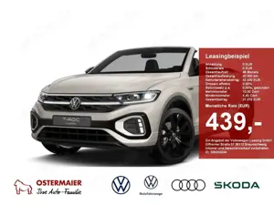 Volkswagen T-Roc Cabriolet R-Line 1.5 TSI OPF DSG 19''Alu.Navi.Matr