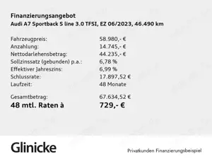Audi A7 55 3.0 TFSI quattro BO St.Hzg. Mat Bild 2