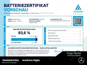 Mercedes-Benz E 300 E 300 de T 4M AMG Distronic AHK HUD 360° Busines