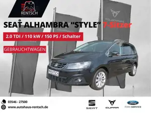 SEAT Alhambra Style2.0TDI*AHK*NAVI*PANO*LED*inkl.WKR*
