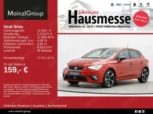 SEAT Ibiza 1.0 TSI FR CarPlay ACC SHZ Kam. BEATS