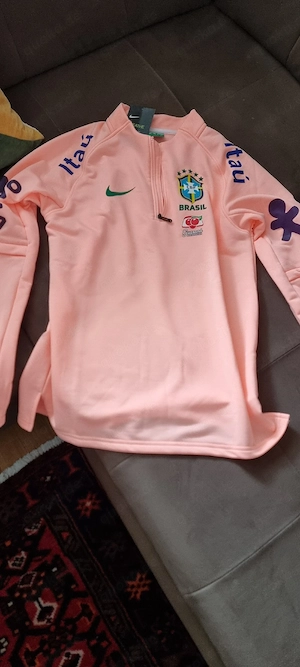 Pinkes Brasilien long Sleeve Trikot Größe M Unisex