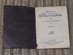 Feldgesangsbuch 1897 - evang.