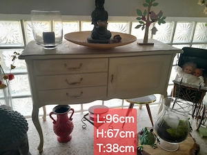 Chippendale Schränkchen orginal, vintage, retro kommode 