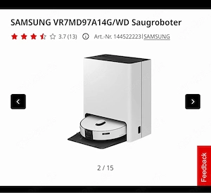 Samsung - BESPOKE Jet Bot Combo AI Steam Saug-& Wischroboter Bild 3
