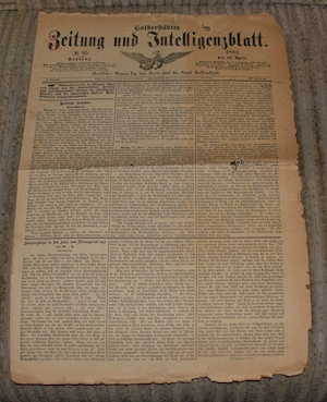 Halberstädter Intelligenzblatt - 1882
