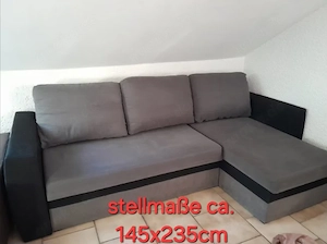 Couch, Sofa, Schlaffunktion, Bettkasten, L- Couch 