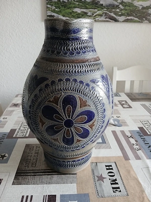 Bodenvase Steingut Bild 2